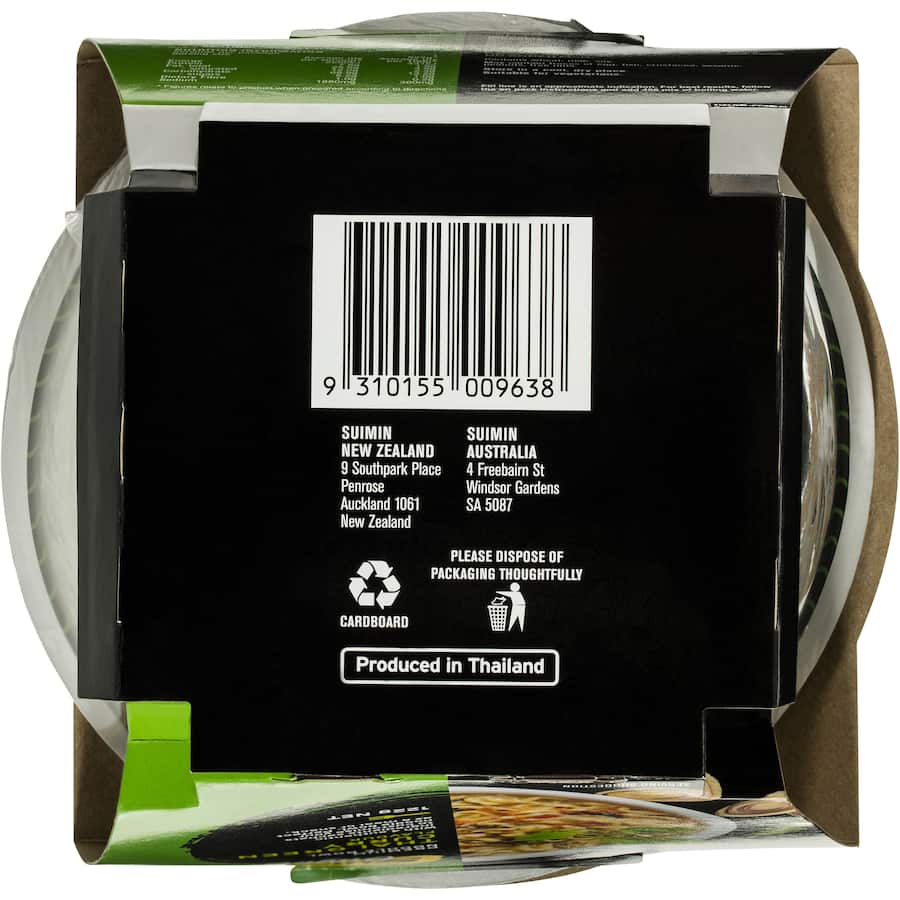 Instant Noodles Thai Green Curry Box