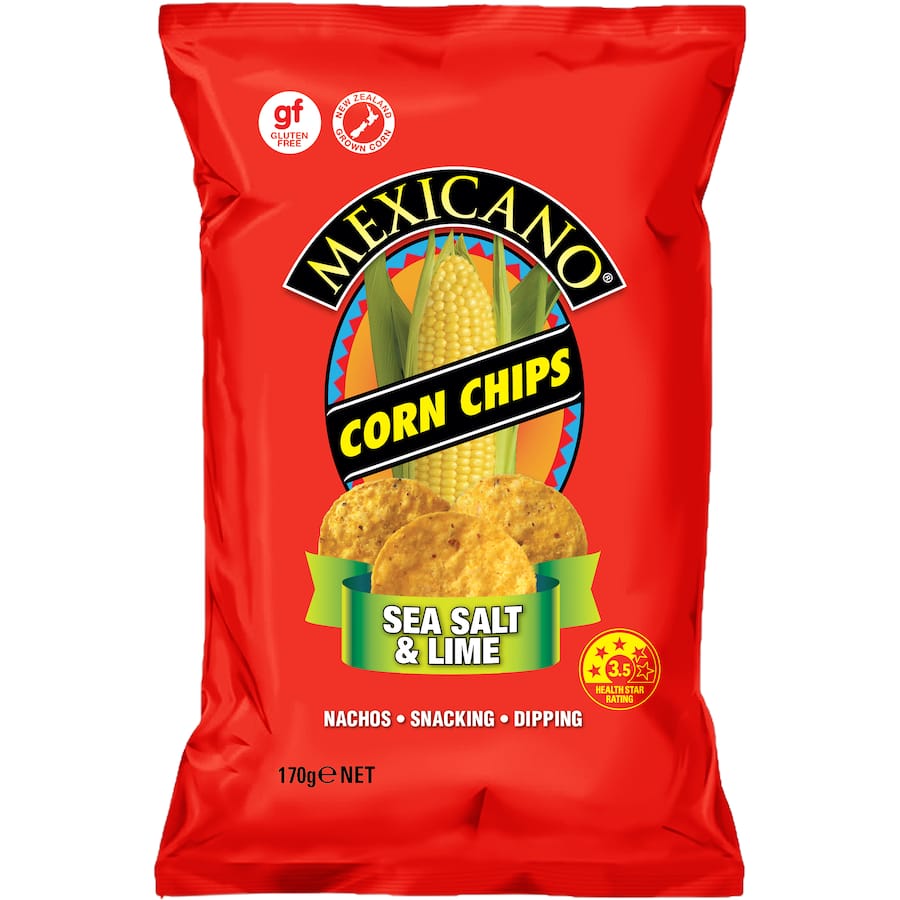 Corn Chips Sea Salt & Lime