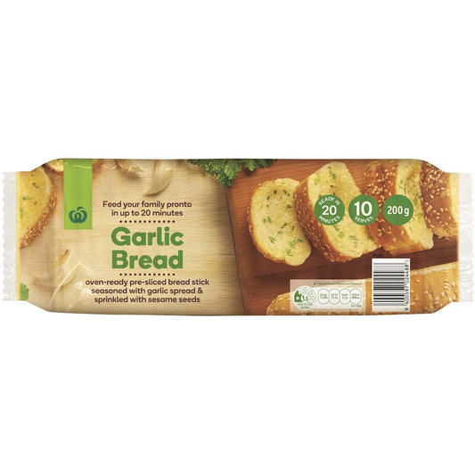 Woolworths Garlic Bread single 200gm