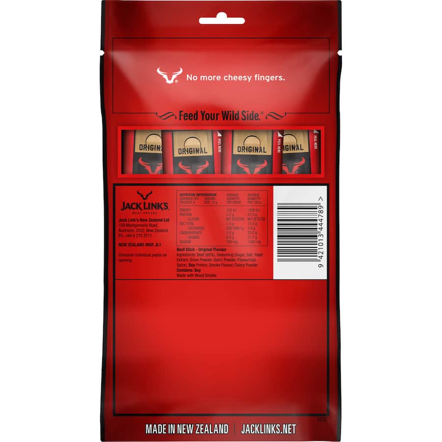 Beef Jerky Original Beef Sticks