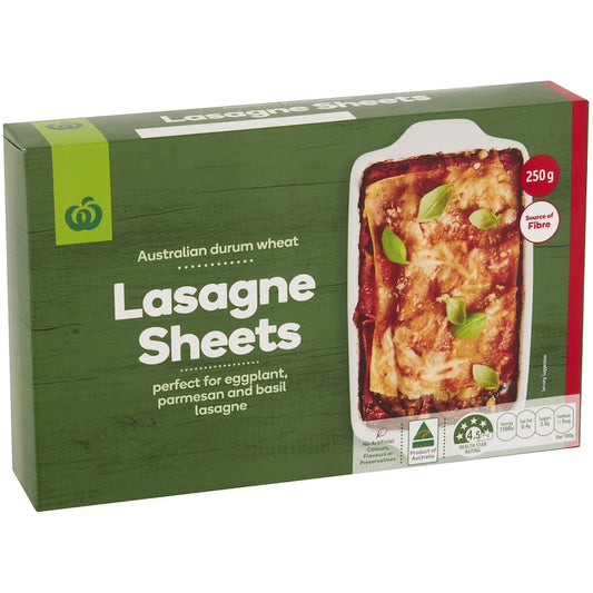 Pasta Lasagne Sheets