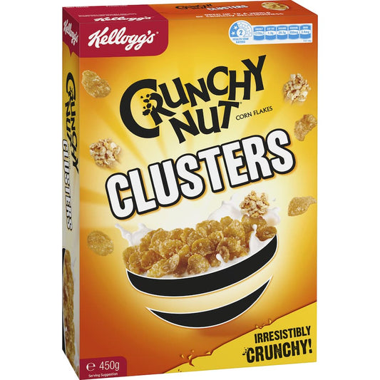 Kellogg's Crunchy Nut Clusters 450gm