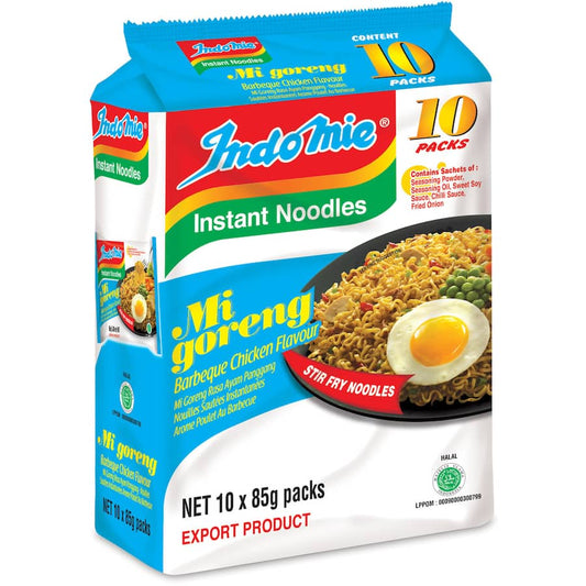 Instant Noodles Bbq Chicken 10 Pack