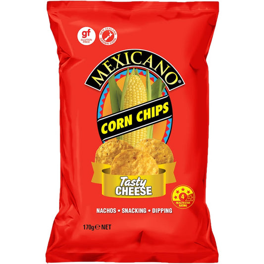 Corn Chips Tasty Cheese 170gm