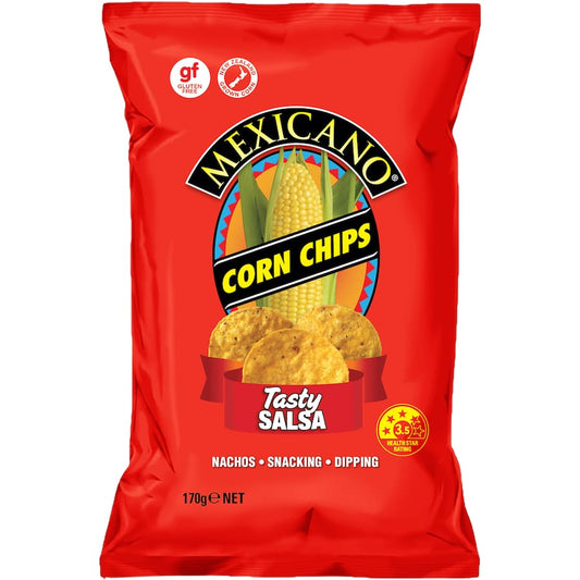 Corn Chips Tasty Salsa 170gm