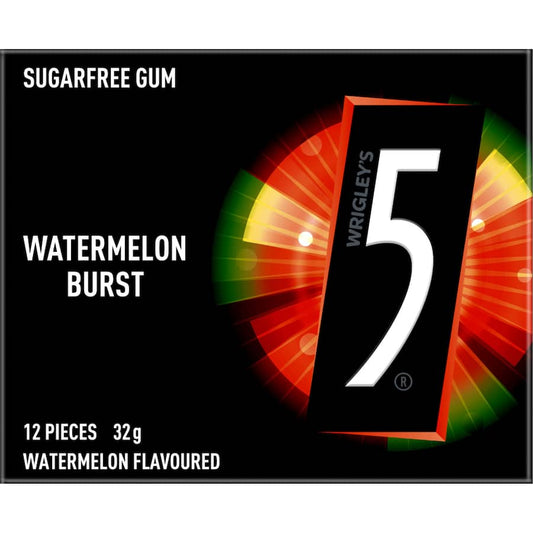 Sugar Free Chewing Gum Watermelon 12pks