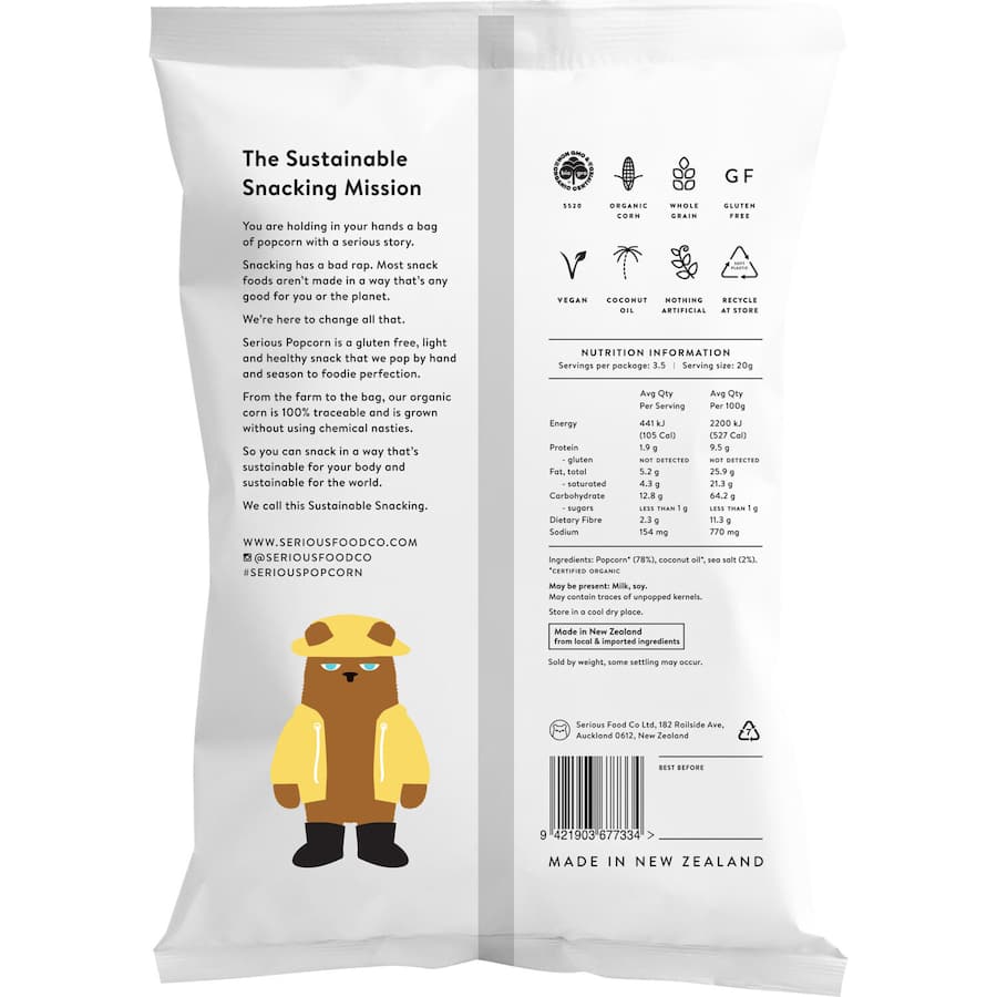 Popcorn Sea Salt