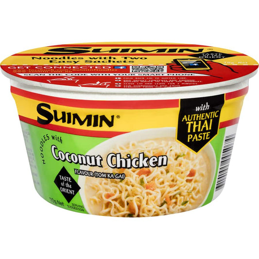 Instant Noodles Coconut Chicken Bowl