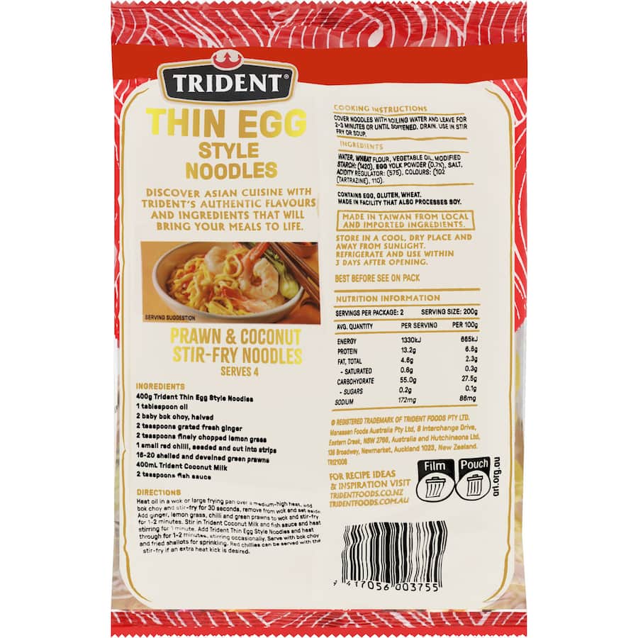 Egg Noodles Thin