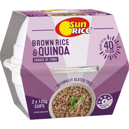 Microwave Rice Brown Rice & Quinoa