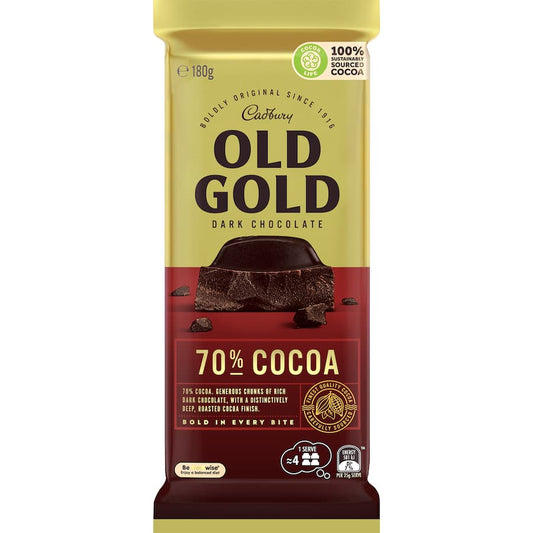 Chocolate Old Gold 70% 180gm