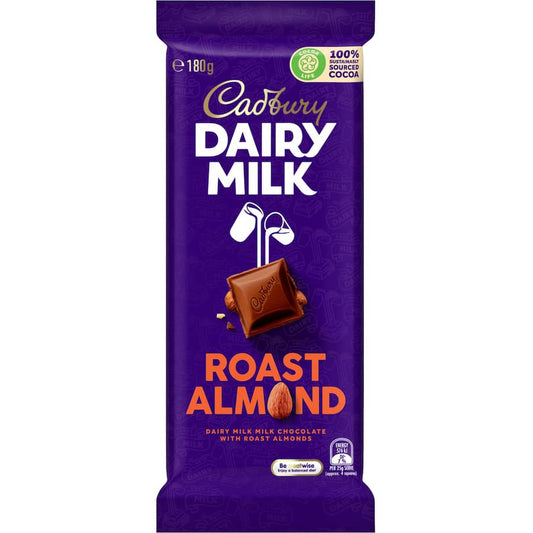 Chocolate Dairy Milk Roast Almond 180g