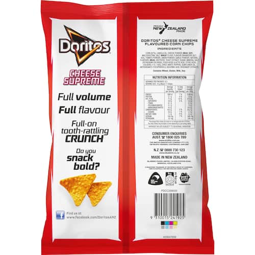 Corn Chips Cheese Supreme 170gm