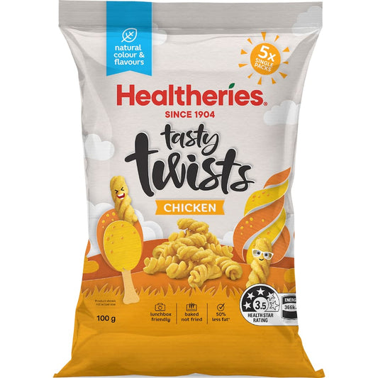 Corn Snacks Tasty Chicken Twists