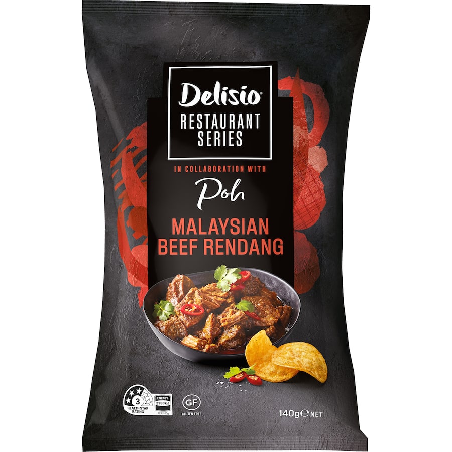 Delisio Chips Beef Rendang
