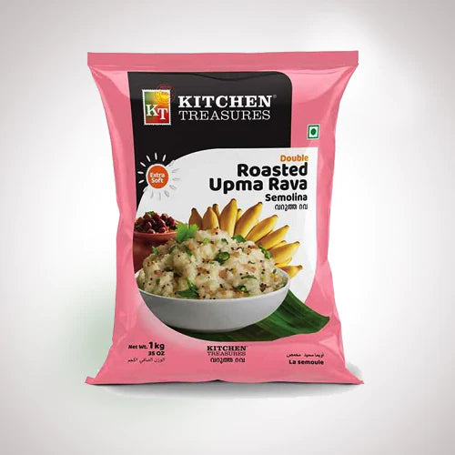 Kitchen Treasures Roasted Rava (Upma)