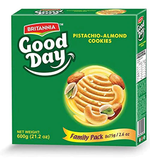 Pistachio Almond Cookies Family Pack