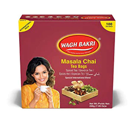 Wagh Bakri Masala Chai Tea Bags