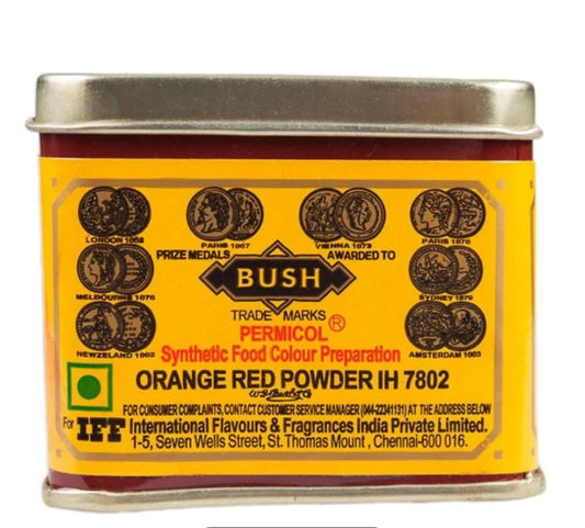 Bush Orange Red Powder