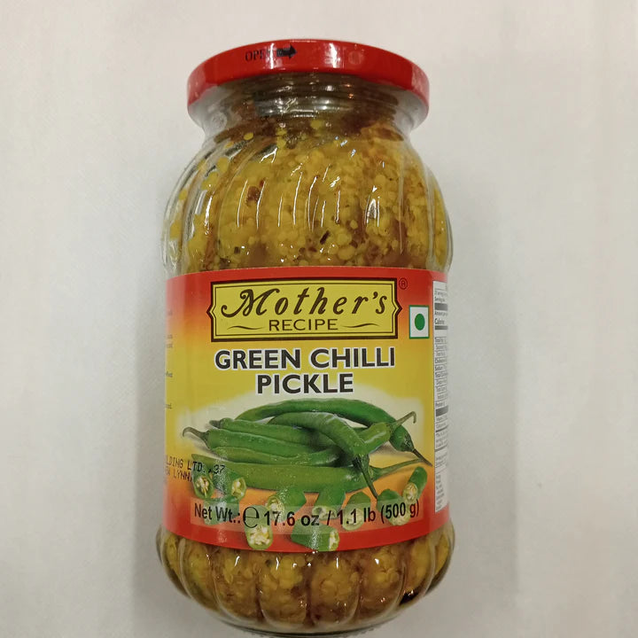 Mothers Green Chilli Pickle