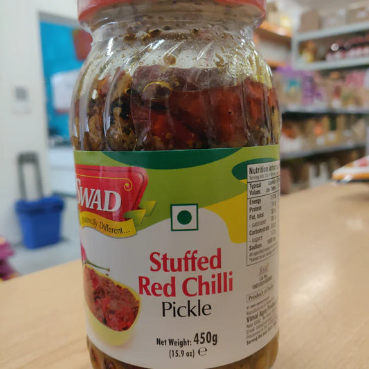 Swad Stuffed Red Chilli Pickle